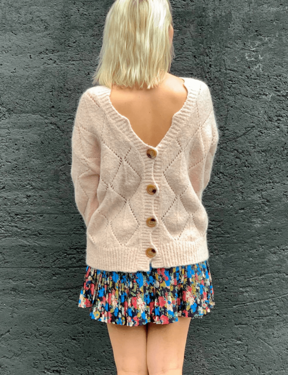 pull reversible en laine